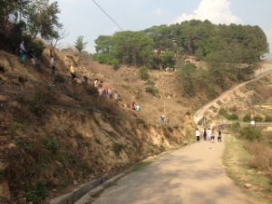 Hiking around Kathmandu